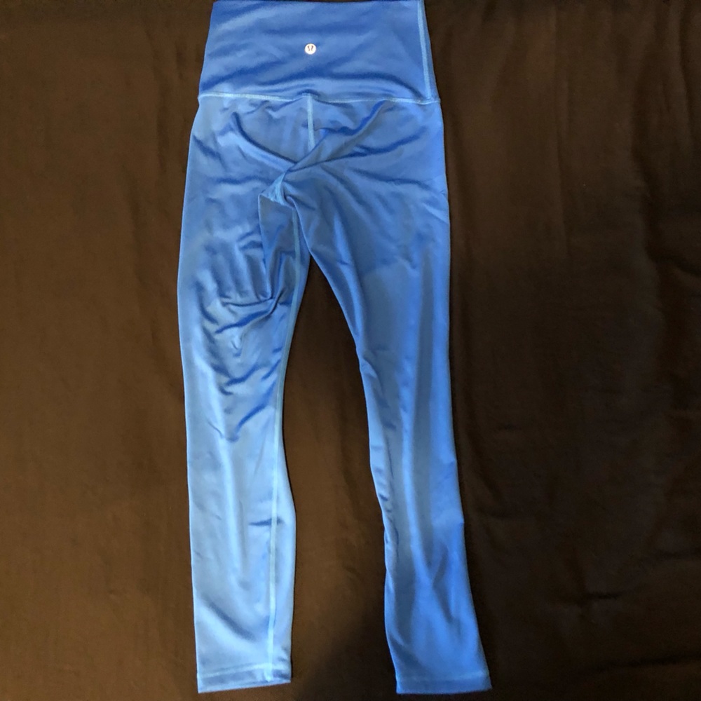 Blue lululemon leggings